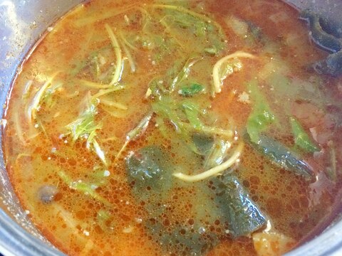 トムヤムクン和風スープ